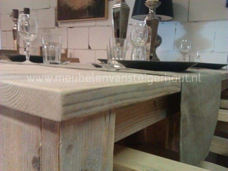 Doehetzelf Tafel 80 cm breed Meubelen van Steigerhout